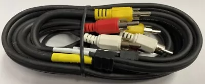 6ft AV Male To Male 3-RCA Audio Video Composite Cable (3 X RG59U) • $4.99