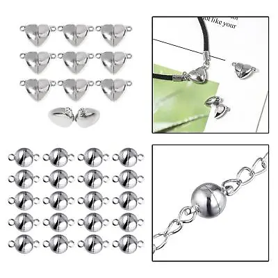 Clasps Jewelry Necklace Clasp Closures Converter Chain • £6.52