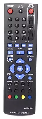 Universal Replacement Remote Control For LG DVD Blu-ray Player • £9.84