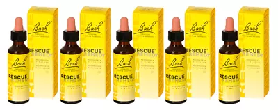 £19.99 • Buy 5 X BACH RESCUE REMEDY DROPPER 10ML - Multipack, Bulk Buy, Wholesale, 5 Units