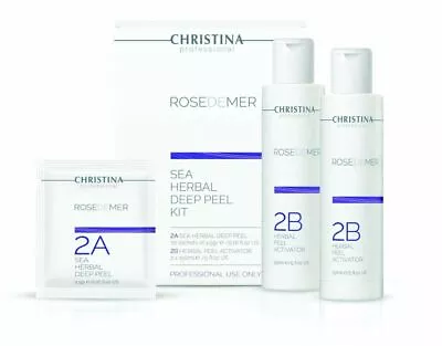 Christina Rose De Mer - Sea Herbal Deep Peel Kit (Step 2A+2B) • $379.88