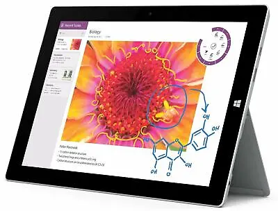 Microsoft Surface 3 1645 64GB X7-Z8700 10.8in  Wi-Fi **Read Description**#3M06 • $39.98