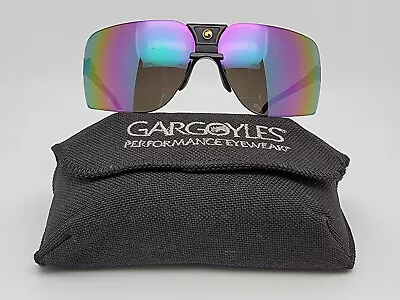 Gargoyles Vintage 85mm Gen 1 Black Frame Purple Lens Terminator Sunglasses • $355.99