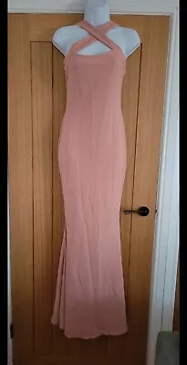 Mermaid Fish Tail Pink Dress Size 8 • £1.50