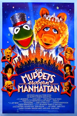 THE MUPPETS TAKE MANHATTAN Movie Poster Dabney COLEMAN Joan RIVERS 20x30 • $10.49