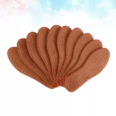 5 Pairs Thickened Insoles For Cotton Shoe Of Thickened Warm Insoles Imitation • $13.35