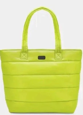 NWT~UGG Krystal Puffer Tote Womens Bag Neon Yellow • $55