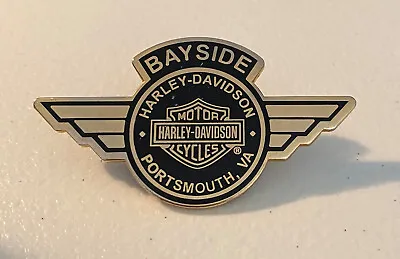 $5 • Buy 2005 Bayside Harley-davidson Motorcycles, Portsmouth, Va Lapel Pin