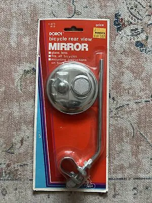 Vintage Dorcy Bike Pals Universal Fit A13 Bike Mirror New • $19.99