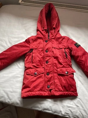£100 • Buy Kids Stone Island Parka Age 6
