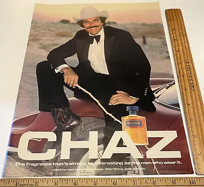 $14.99 • Buy Vintage Print Ad Tom Selleck Revlon Chaz After Shave Cologne Soap 1970s Ephemera