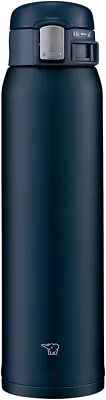 ZOJIRUSHI Japan Water Bottle Direct Drinking Stainless Mug 600ml Navy SM-SF60-AD • $64.16