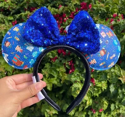 2021 Disney Parks Loungefly Chibi Park Icons Mickey Minnie Mouse Ears Headband • $27.99