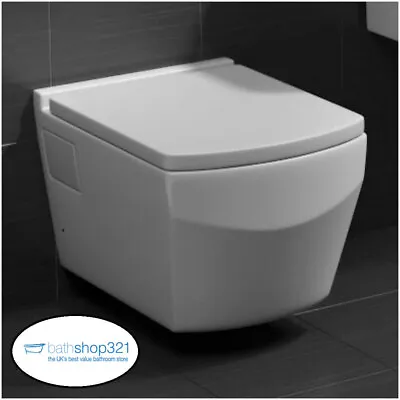 Modern Wall Hung Toilet ONLY - NO SEAT - CHEAP BARGAIN • £45