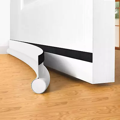 Draft Excluder For DoorsDoor Draft Stopper Bottom One Sided Door Draft Blocker • £8.23