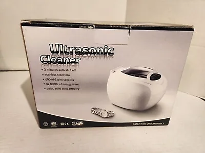 Chicago Electric ULTRASONIC CLEANER 600ml 16 Oz 1 Pint High Quality Jewelry Safe • $24.99