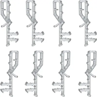 20pcs Blinds Clips 2inch Hidden Channel Valance Clips For Horizontal Wood Mini • $12.01
