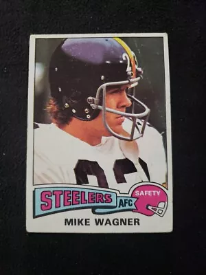 🏈1975 Topps #153 Mike Wagner🏈Low Grade🏈A • $1.49