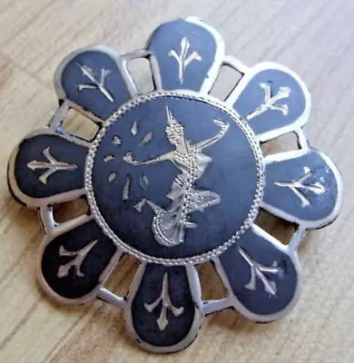 Silver Thailand Handmade 30mm 3.7g Brooch (BARGAIN) • £5.99