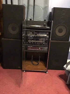 $1575 • Buy Vintage Fisher Stereo System W/4 SPEAKERS / Everything Works