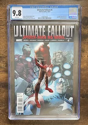 Marvel Comics Ultimate Fallout #4 1st Print 1st Appearance Miles Morales CGC 9.8 • £999.99