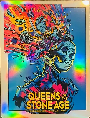 Queens Of The Stone Age London Foil Sticker • $12