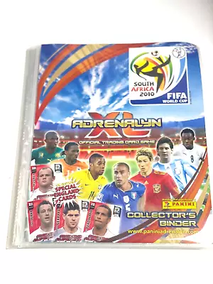 Panini Adrenalyn Trading Cards Game Collector's Binder Plus 65 Cards - B23 O450 • £5.95