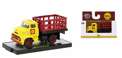 M2 Machines 1956 Ford COE Stake Bed Shell Oil Auto-Thentics R81 1:64 • $14.99