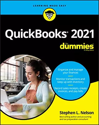 QuickBooks 2021 For Dummies Very Good Condition Nelson Stephen L. ISBN 11196 • £5.75