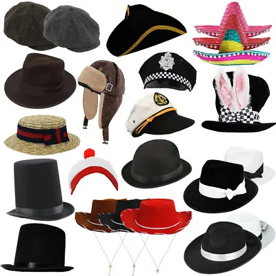 Childs Hats Accessories Photobooth Props World Book Day Kids Fancy Dress Lot • £2.99