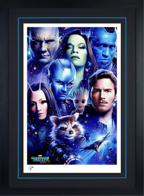 $259.99 • Buy GUARDIANS OF THE GALAXY Framed Sideshow Fine Art By Tsuneo Sanda  Marvel Sample 