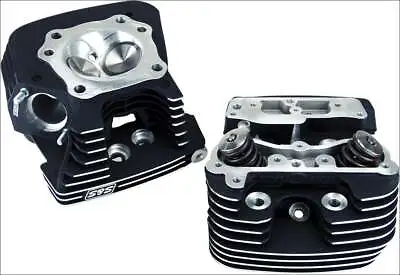 S&S Cycle Super Stock 79CC Black Cylinder Heads For Harley Twin Cam 06-16 • $1594.76