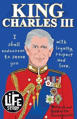 A Life Story: King Charles III New Morgan Sally Book • £4.98