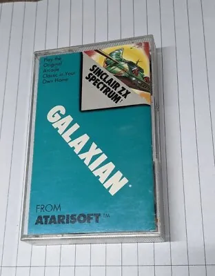 Galaxian Atarisoft ZX Spectrum Game RARE Green Box • £39.99