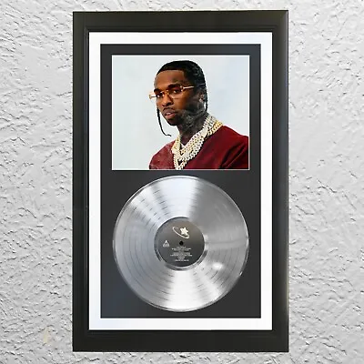 Pop Smoke Platinum Vinyl Record LP Album Un Signed Framed New York Music Display • $259.95