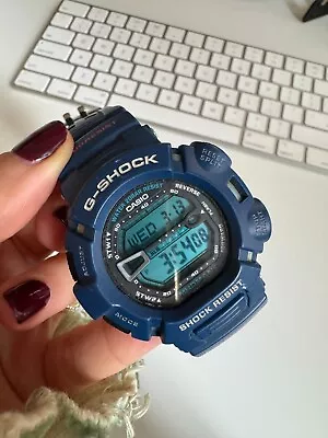 CASIO G-SHOCK Watch G-9000MX Blue Rare Color! • $150