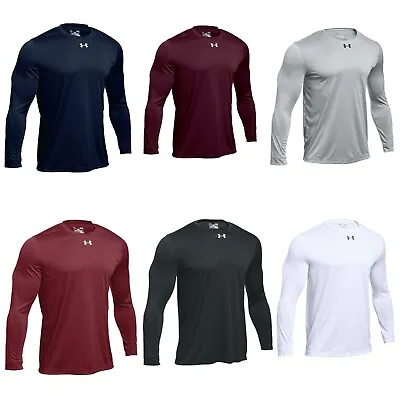 NEW Under Armour Mens Athletic Tee 2.0 Long Sleeve Locker Loose Fit T-Shirt • $28.45