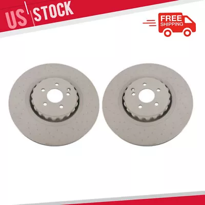 For Mercedes Benz S63 S65 Cl63 Cl65 Amg Front Brake Rotors • $395.26