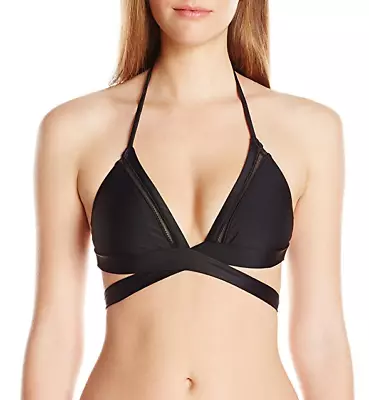 NWT 6 Shore Road By Pooja Women's La Playa Wrap Bikini Top Size L • $16.14