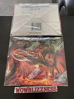 World Of Warcraft TCG Loot FIRES OF OUTLAND Sealed Box (US/EU SPECTRAL TIGER ?) • $1308.92