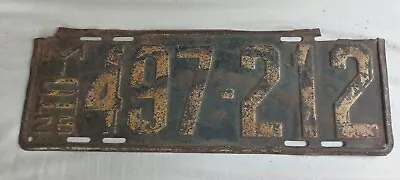 1926 License Plate Tag Vintage Michigan Rustic 497-212 • $9.99