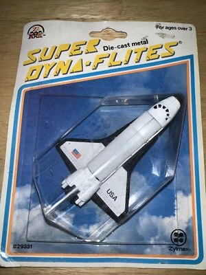 £5.54 • Buy NEW NIP Vintage NASA Space Shuttle 1993 Super Dyna-Flites Die-cast Zylmax 29331