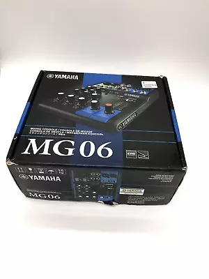 Yamaha MG06X Six Channel Audio Mixer Brand New M2 • £170