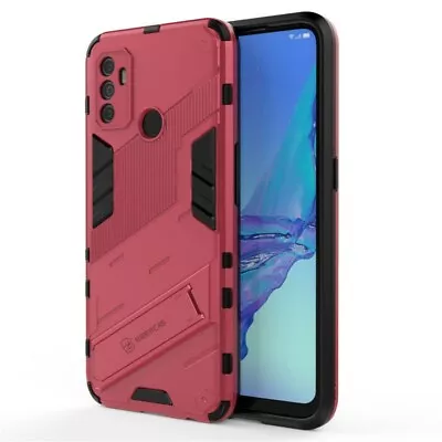 For Oppo Find X3 X5 Lite Pro Reno Realme 7 A57 Case Heavy Duty Stand Armor Cover • $11.59