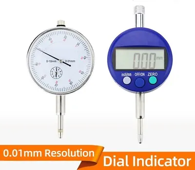 Dial Meter Indicator Precision Bore Gauge Indicator Hour Measurement Tools • $18.91