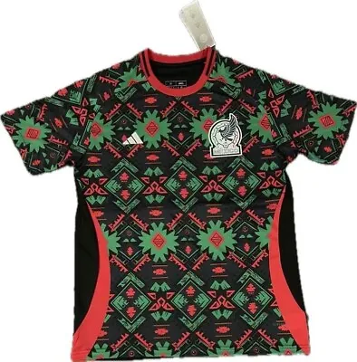 Mexico Fan Size 2XL Jersey Selección Mexican Green Red Manga Corta Tricolor 2024 • $15