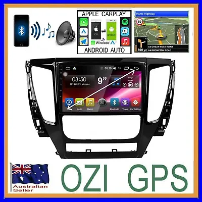 Mitsubishi Pajero Sport 2015-2019 Gps Wireless Carplay Android Auto Dab Dvr Tpms • $697.50