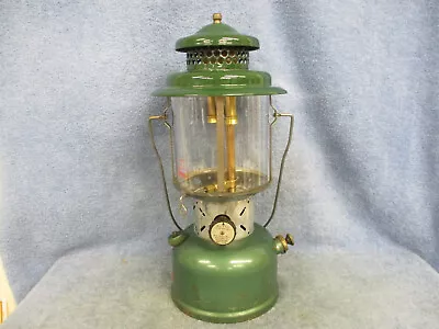 Coleman Metallic Green 220e Lantern Dated 7-61 • $67