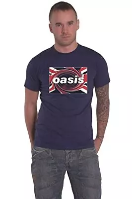 OASIS - UNION JACK - Size S - New T Shirt - J72z • £16.10