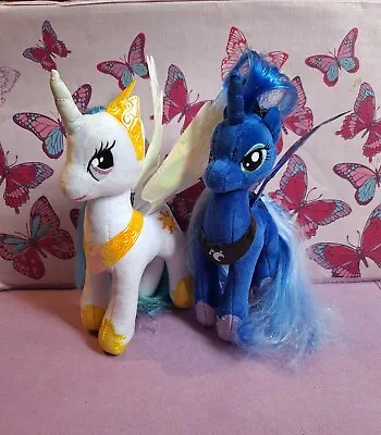 My Little Pony G4 Ty Plush Princess Luna & Princess Celestia Bundle. No Marks • £25